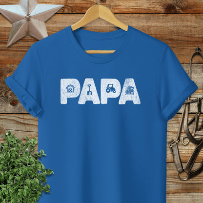 Farming Papa Softstyle Tee