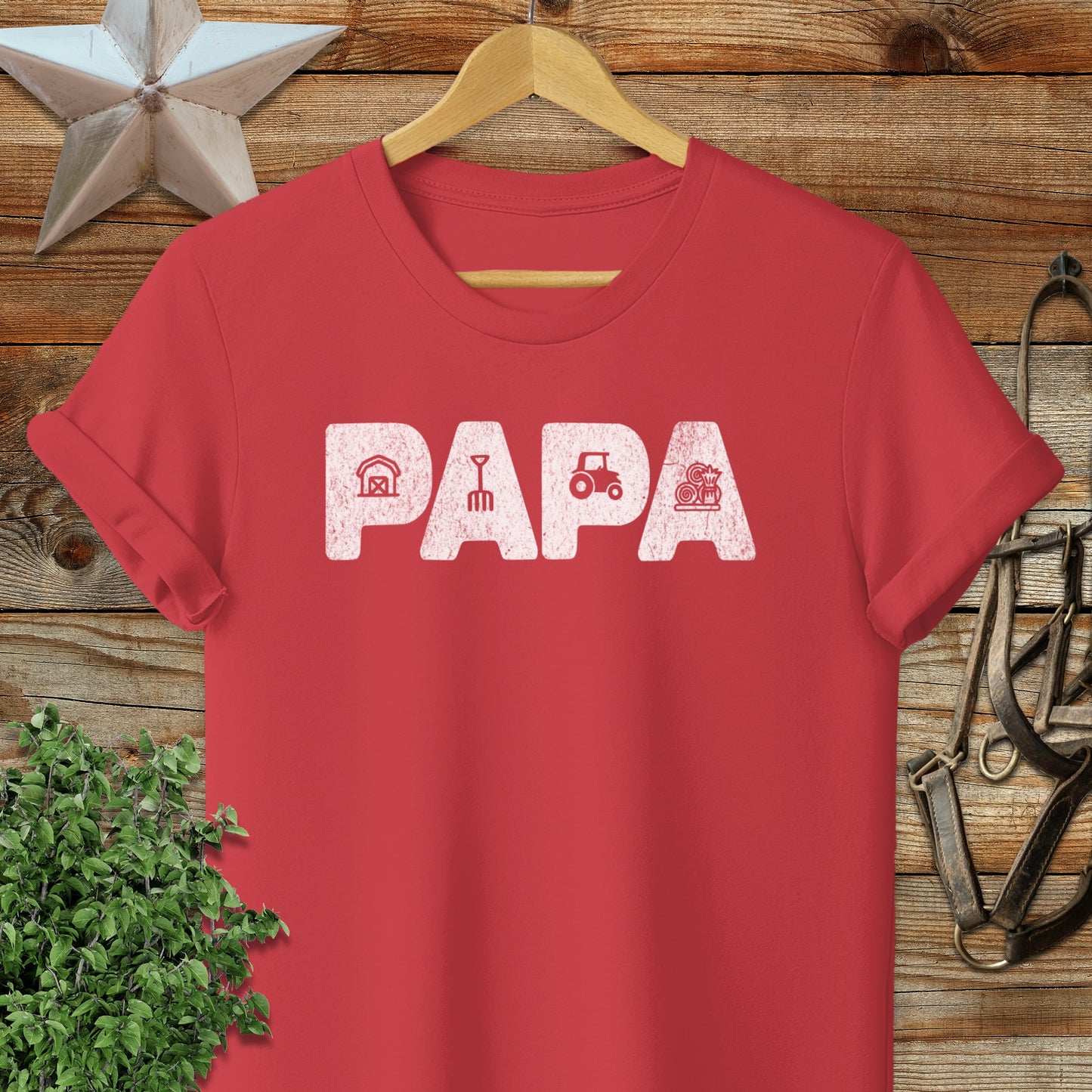 Farming Papa Softstyle Tee