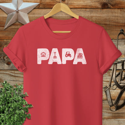Farming Papa Softstyle Tee
