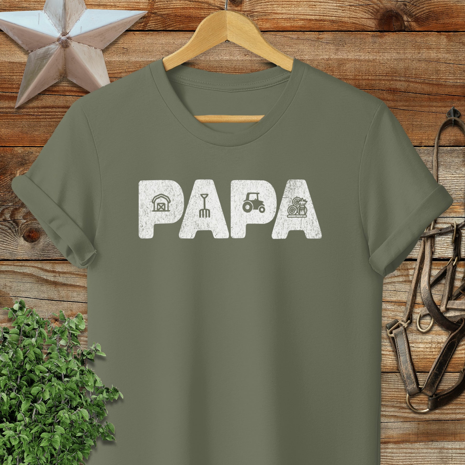 Farming Papa Softstyle Tee