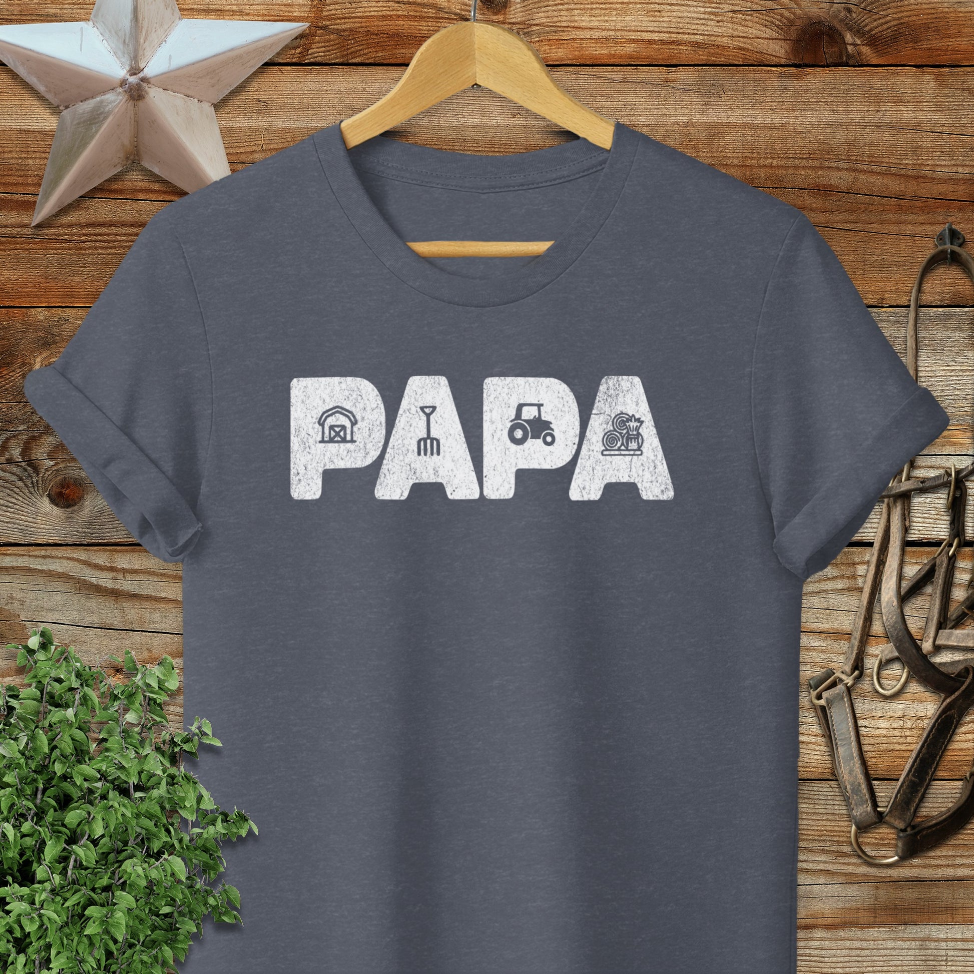 Farming Papa Softstyle Tee