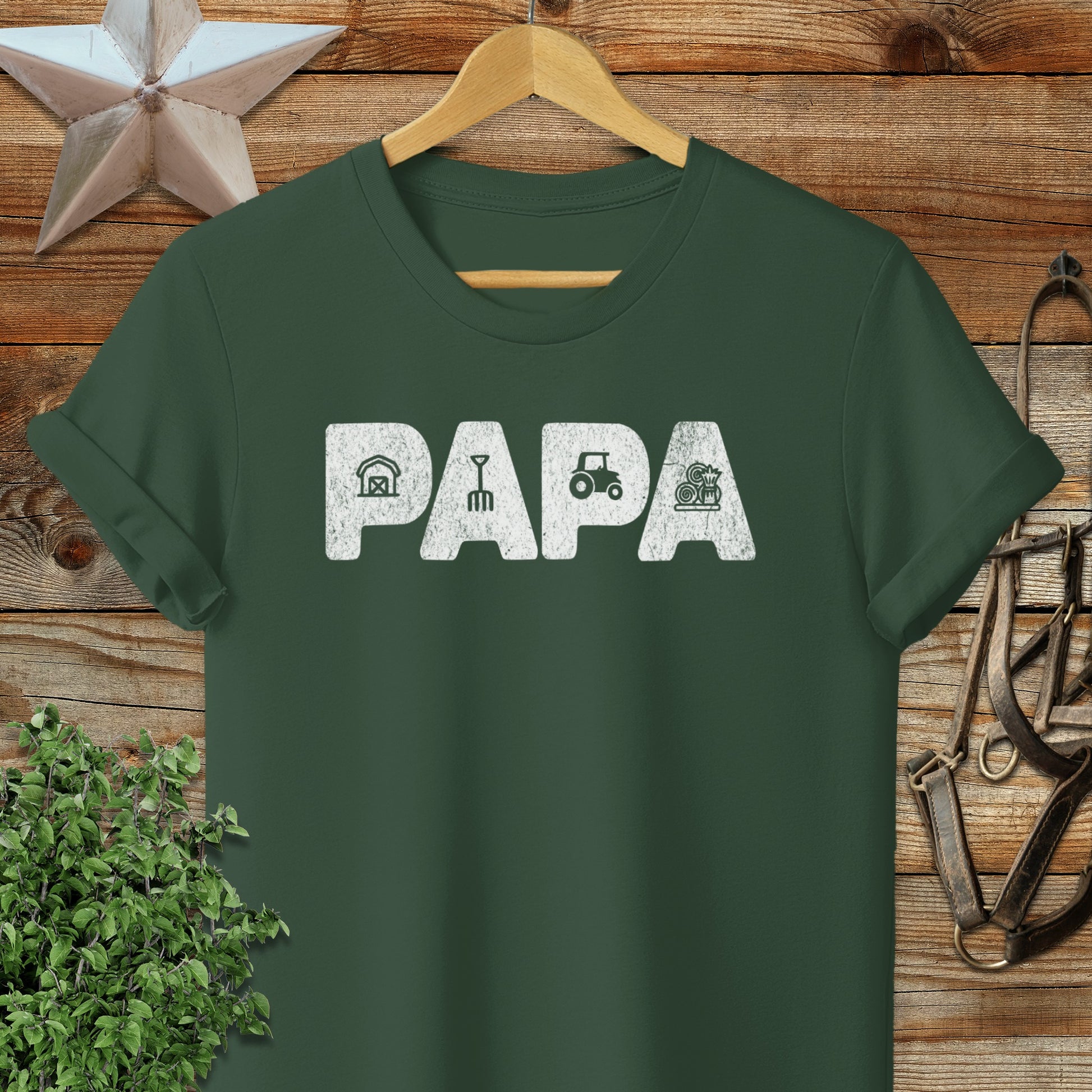 Farming Papa Softstyle Tee