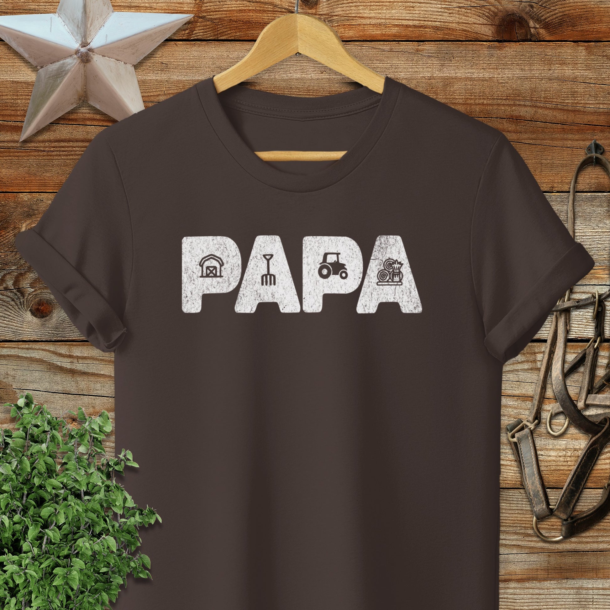 Farming Papa Softstyle Tee