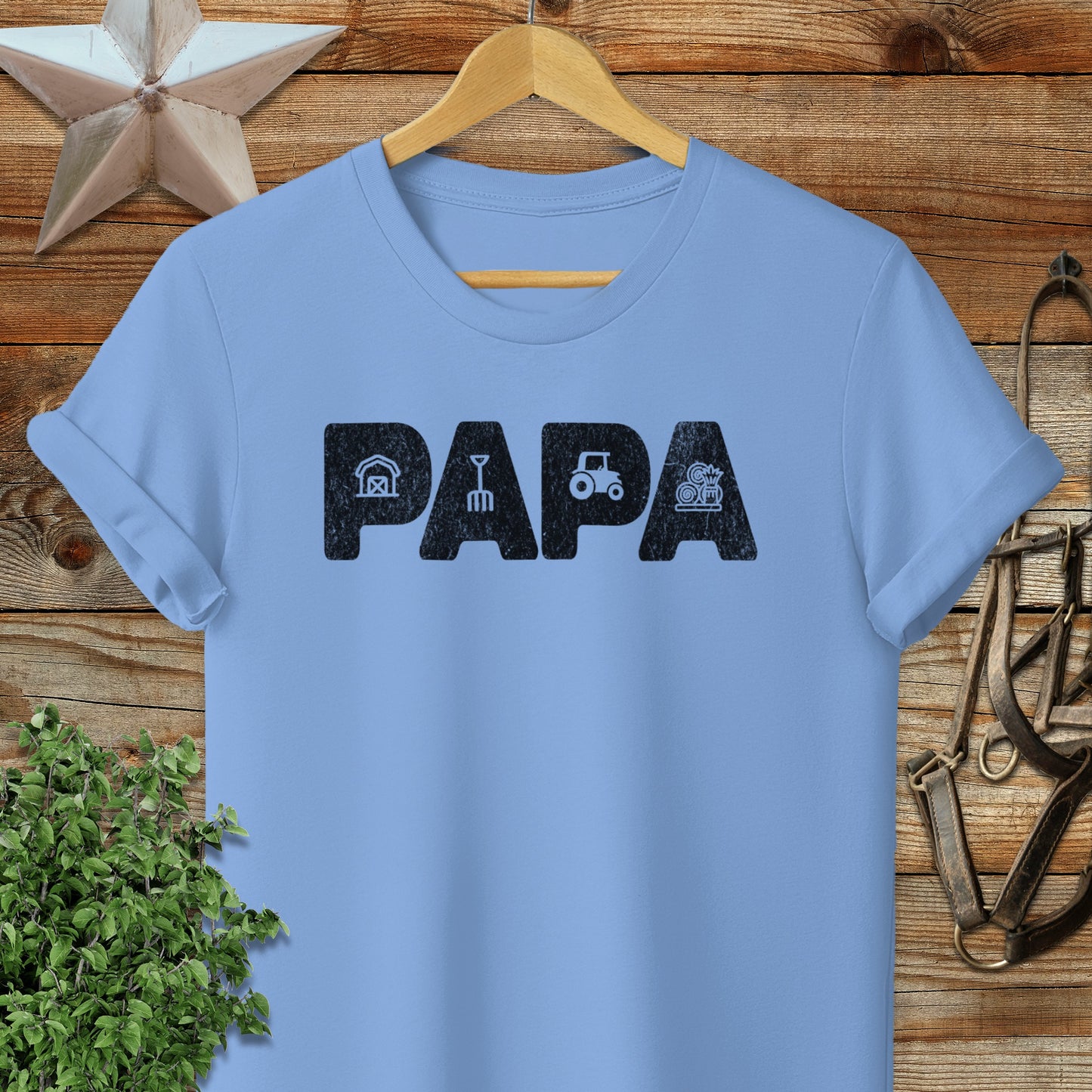 Farming Papa Softstyle Tee