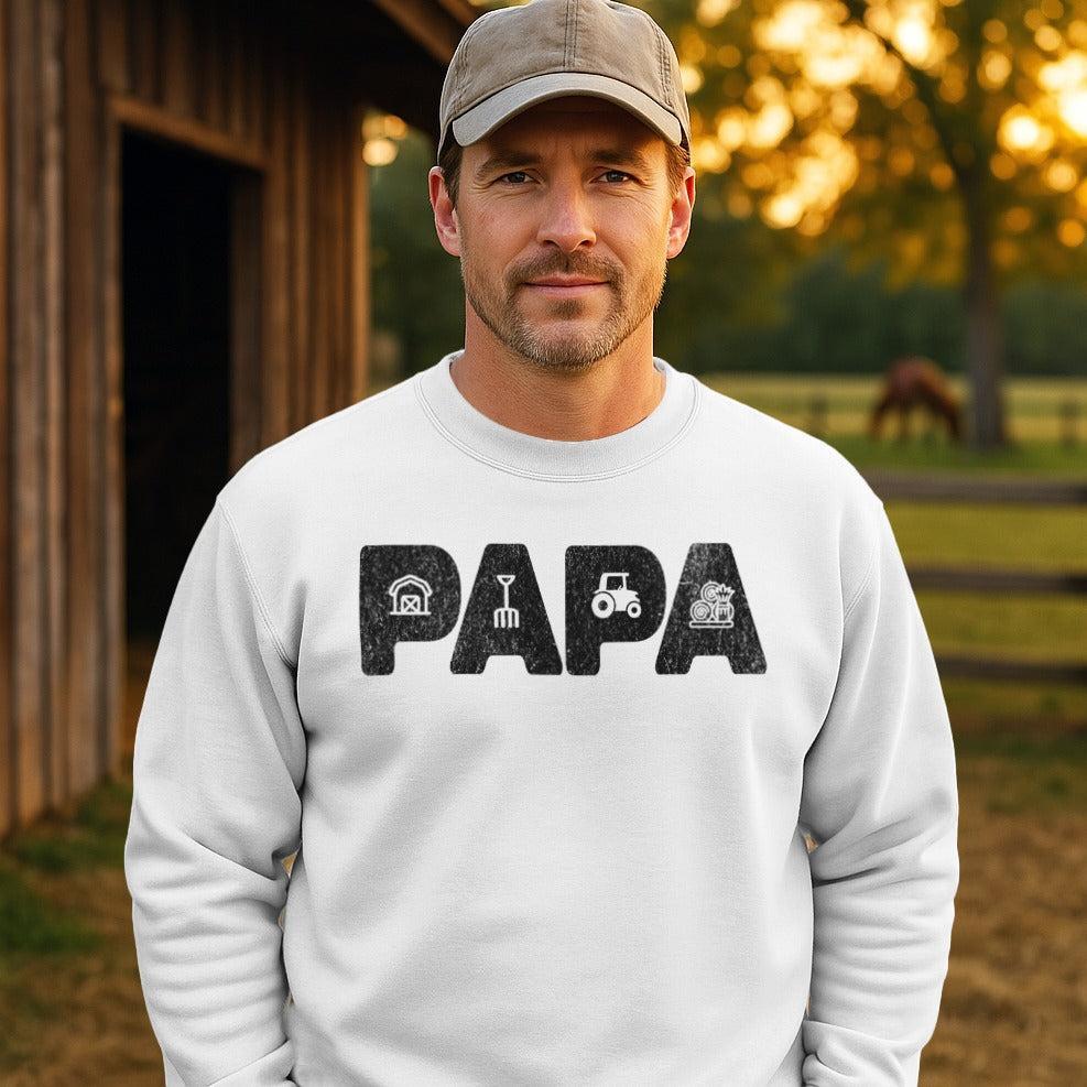 Farming Papa Sweatshirt