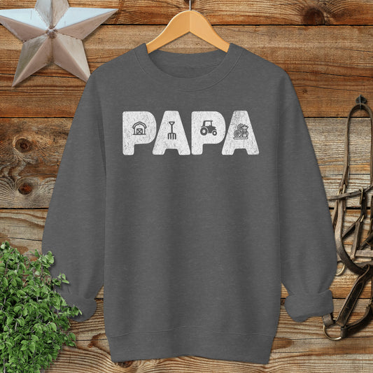 Farming Papa Sweatshirt