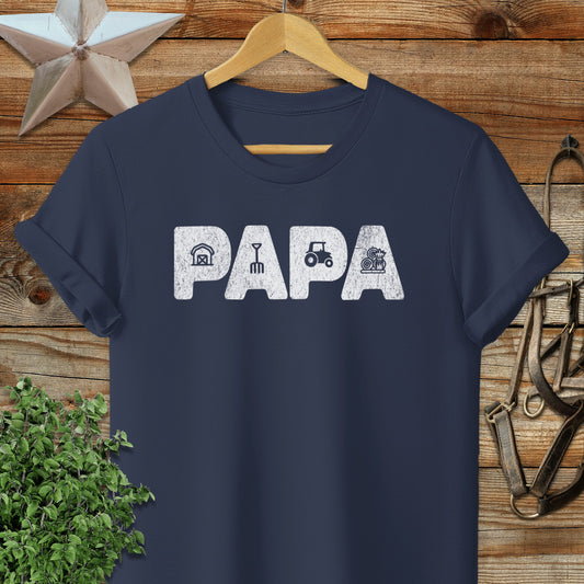 Farming Papa T-shirt