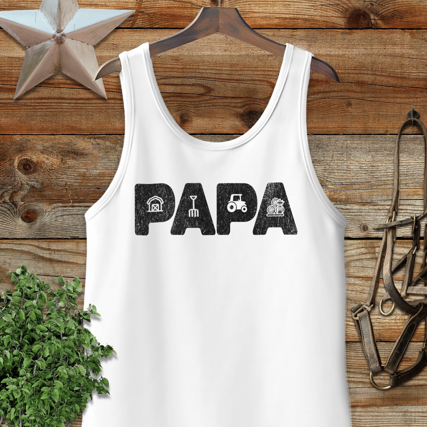 Farming Papa Tank Top