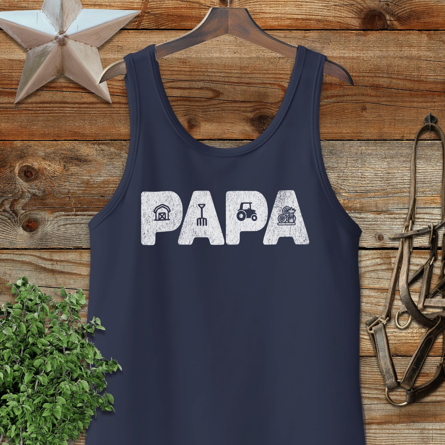 Farming Papa Tank Top