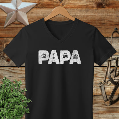 Farming Papa V-neck