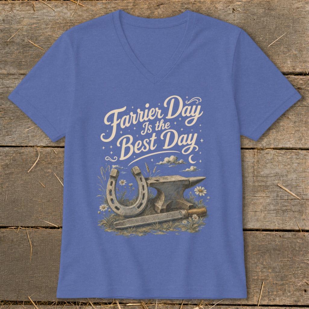 Farrier Day Is the Best Day V-neck