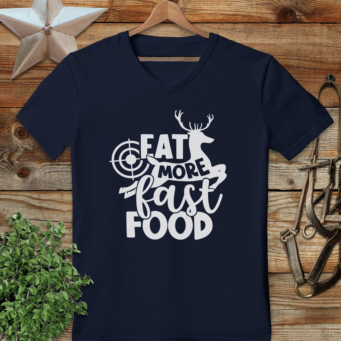 Fast Food V-neck