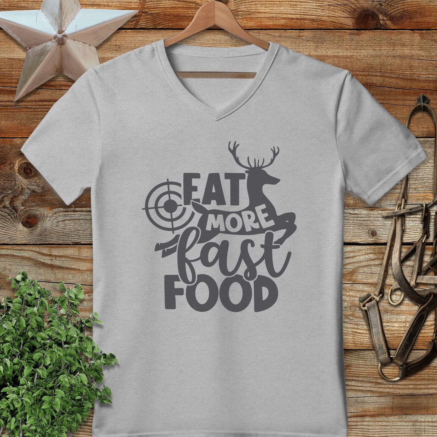 Fast Food V-neck