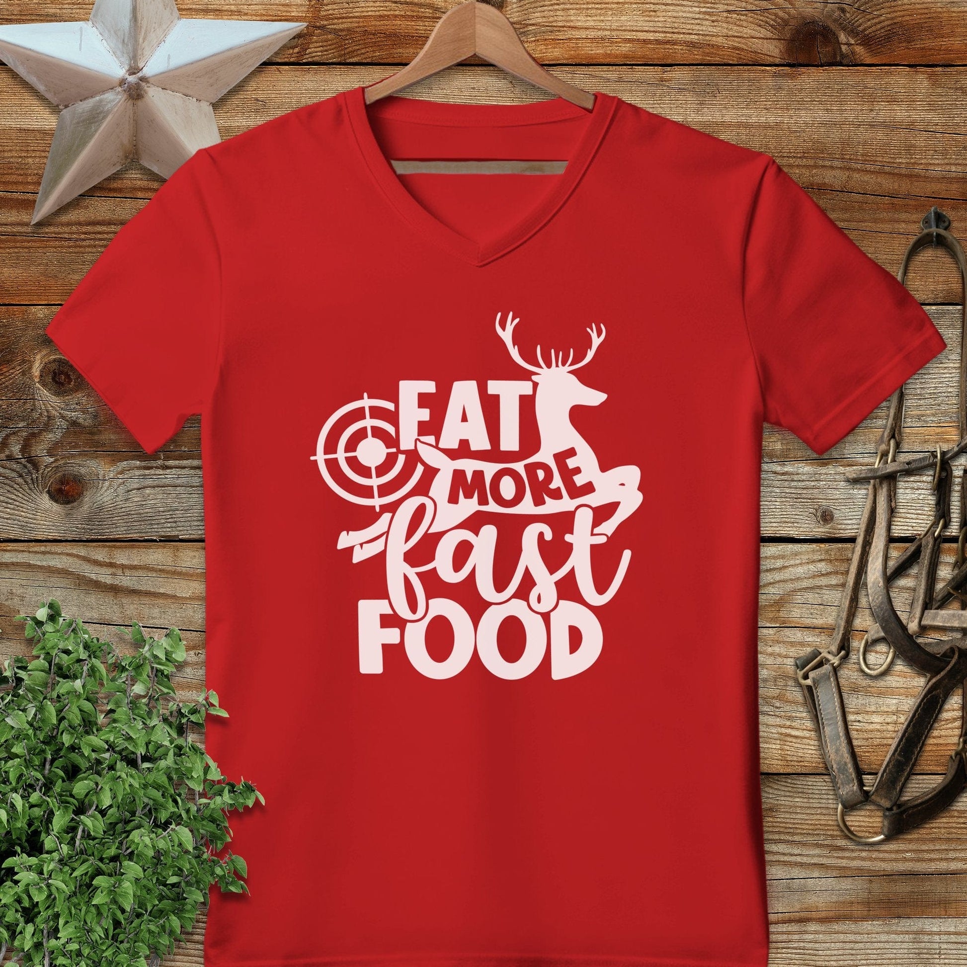 Fast Food V-neck
