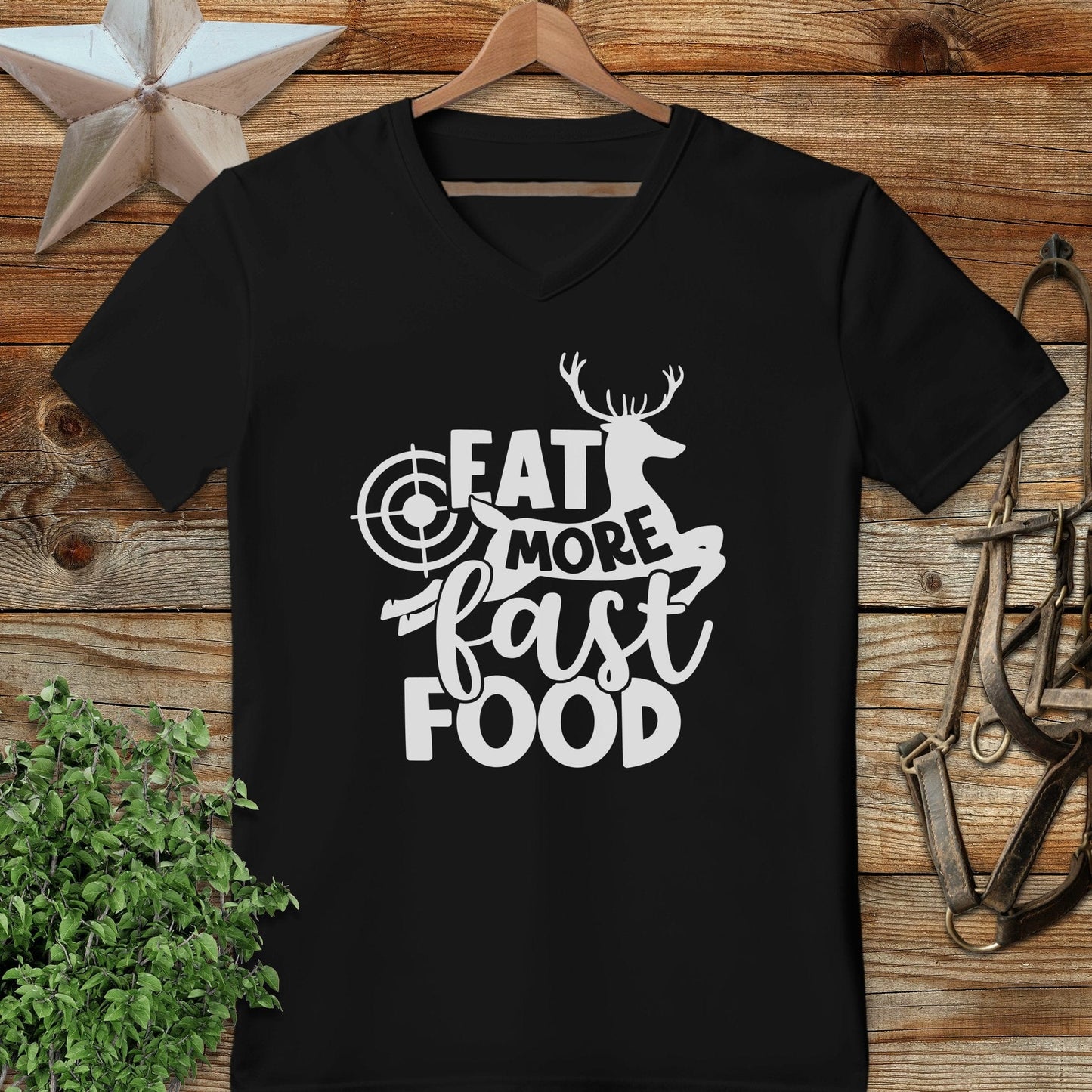 Fast Food V-neck