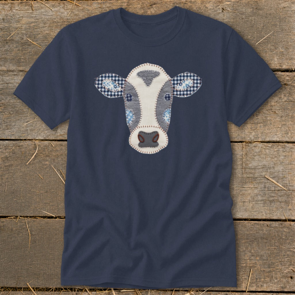 Faux Patchwork Cow Classic Tee