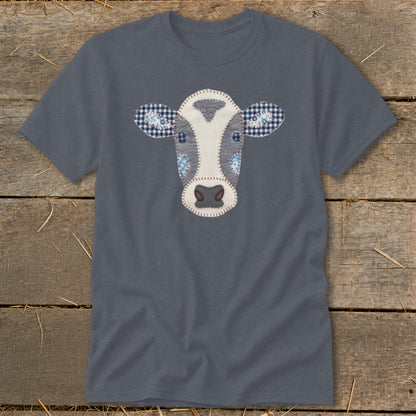 Faux Patchwork Cow Classic Tee