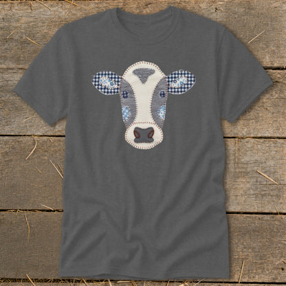 Faux Patchwork Cow Classic Tee