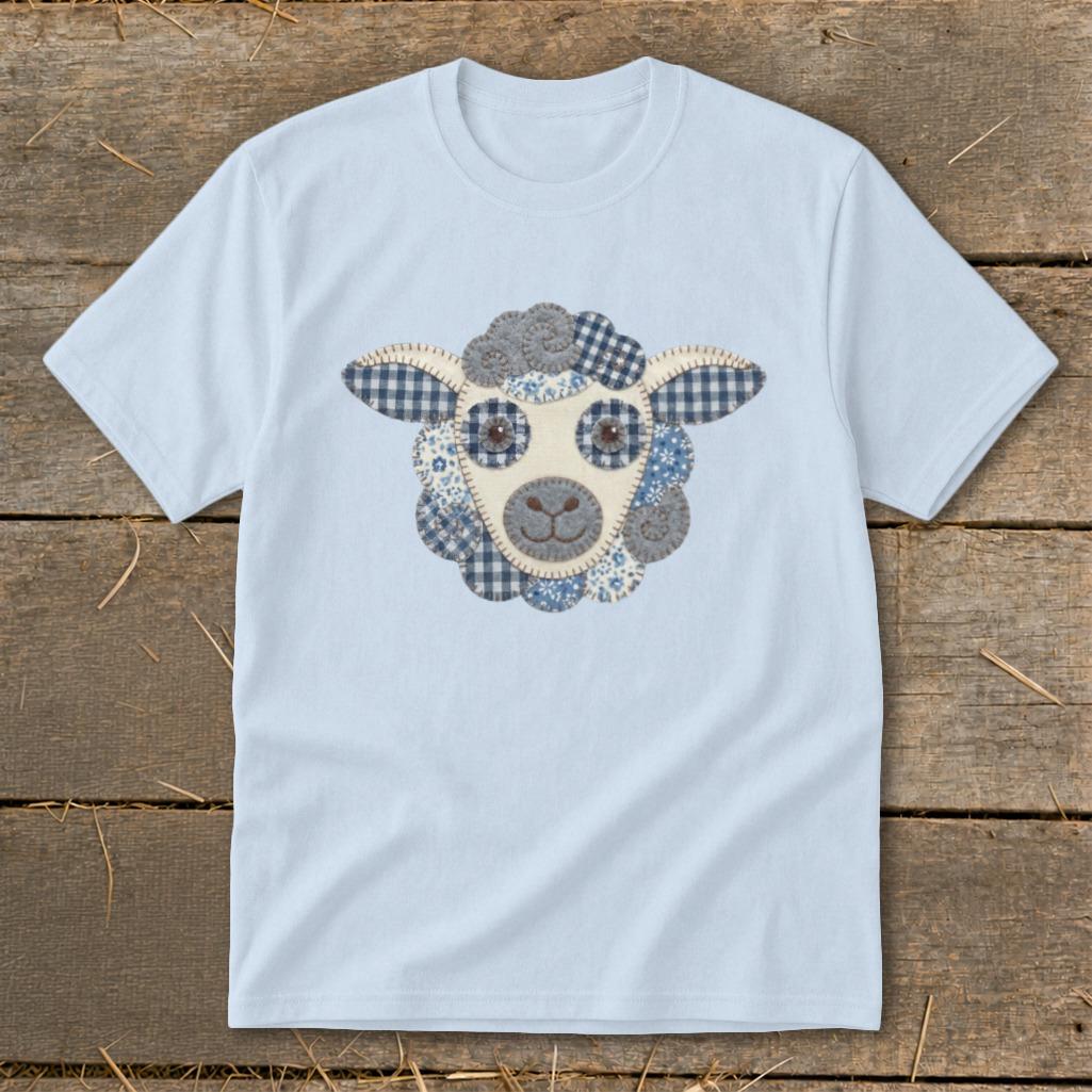 Faux Patchwork Sheep Youth Tee