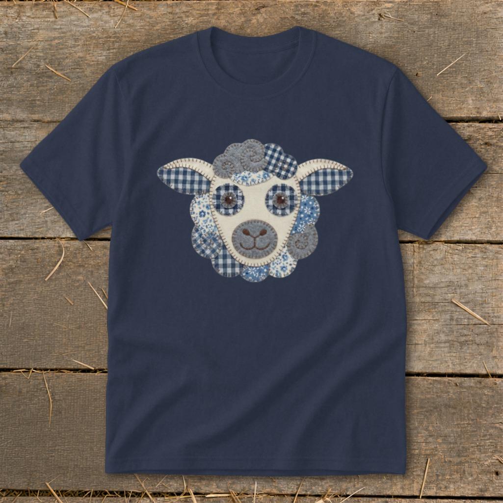 Faux Patchwork Sheep Youth Tee