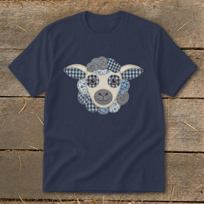 Faux Patchwork Sheep Youth Tee
