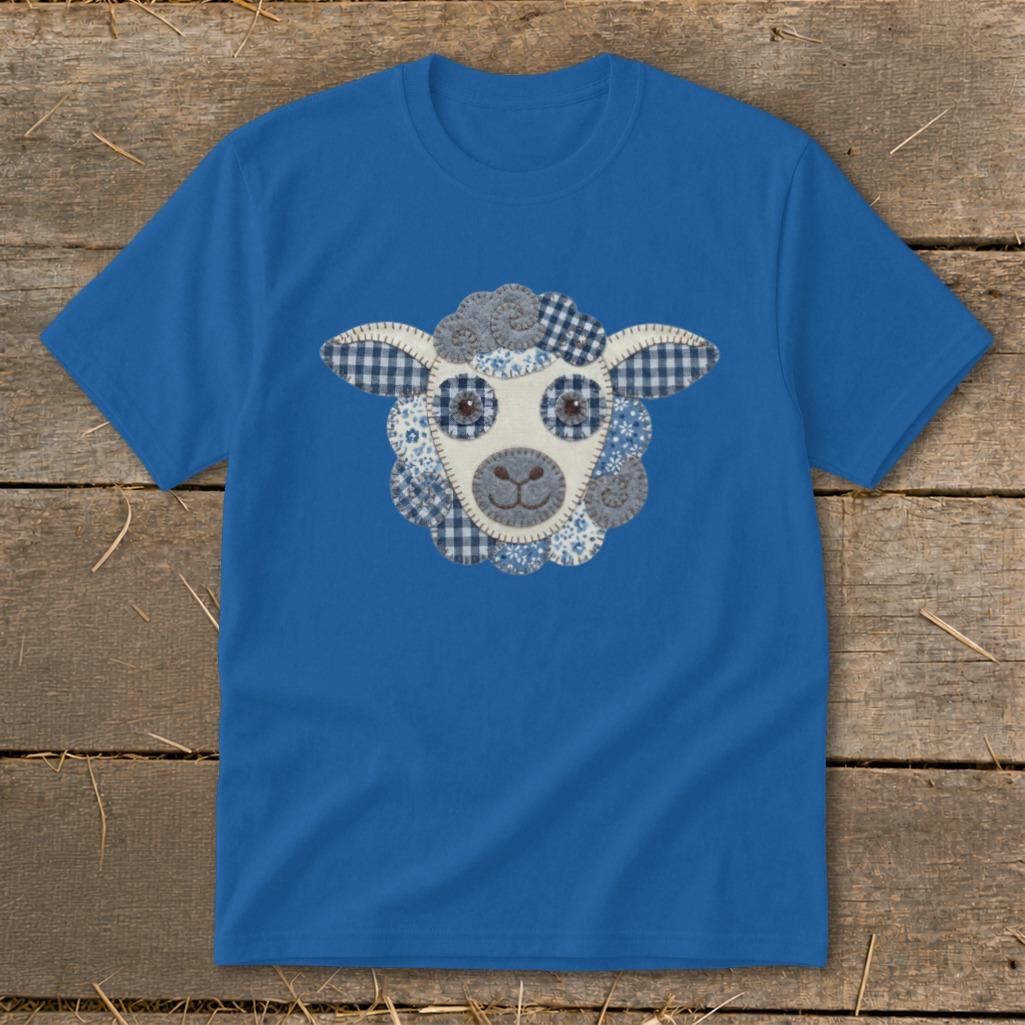 Faux Patchwork Sheep Youth Tee
