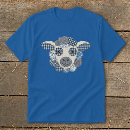 Faux Patchwork Sheep Youth Tee