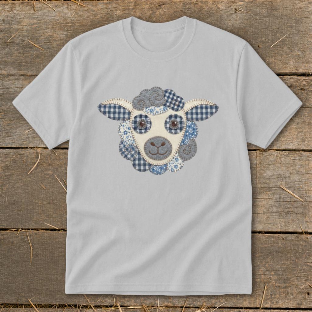 Faux Patchwork Sheep Youth Tee