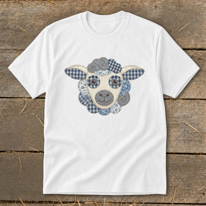 Faux Patchwork Sheep Youth Tee