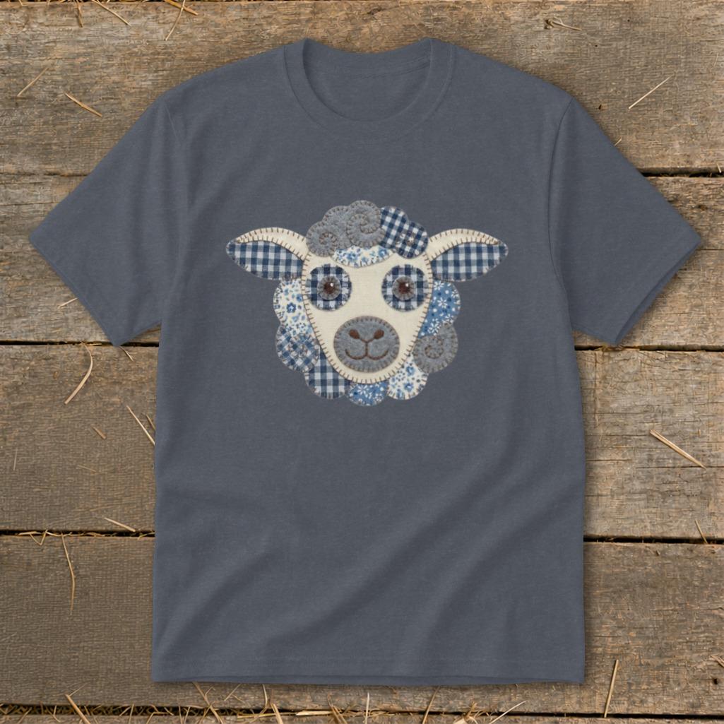 Faux Patchwork Sheep Youth Tee