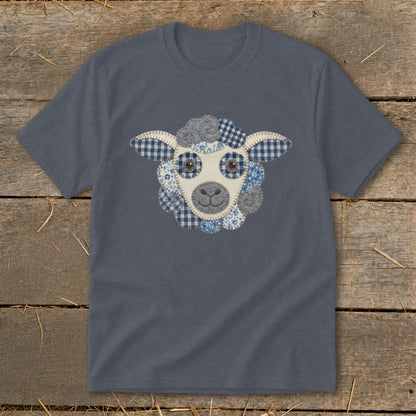 Faux Patchwork Sheep Youth Tee