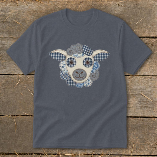 Faux Patchwork Sheep Youth Tee