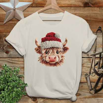Faux Yarn Cow Softstyle Tee