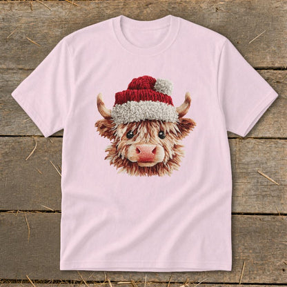Faux Yarn Cow Youth Tee