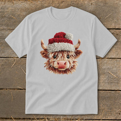 Faux Yarn Cow Youth Tee