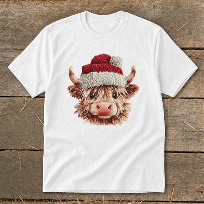 Faux Yarn Cow Youth Tee
