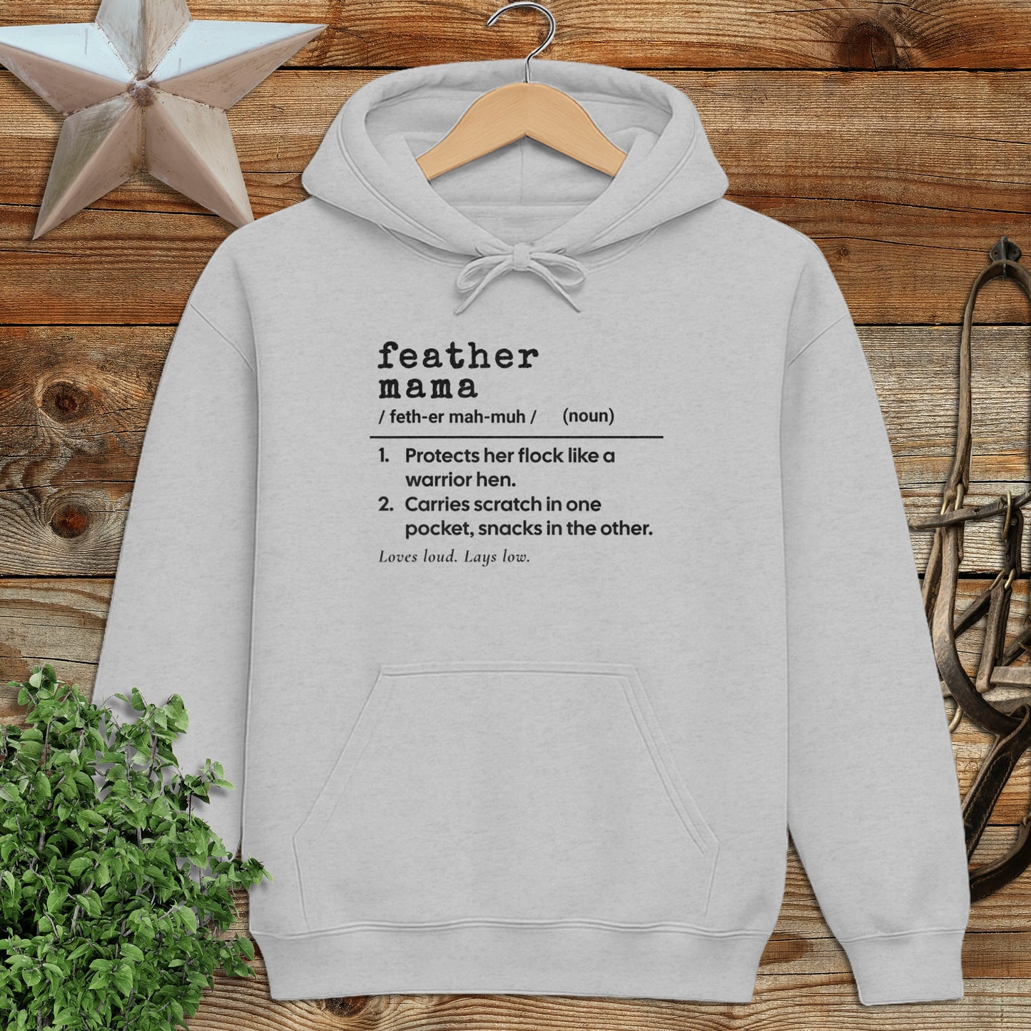 Feather Mama Definition Hoodie