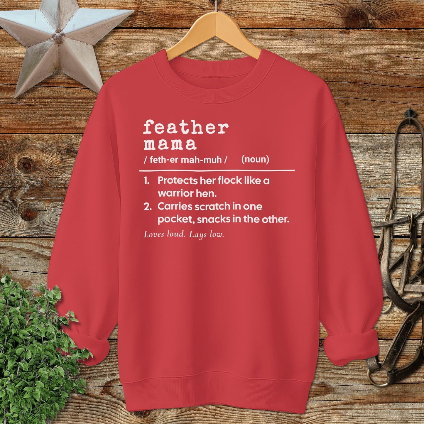 Feather Mama Definition Sweatshirt