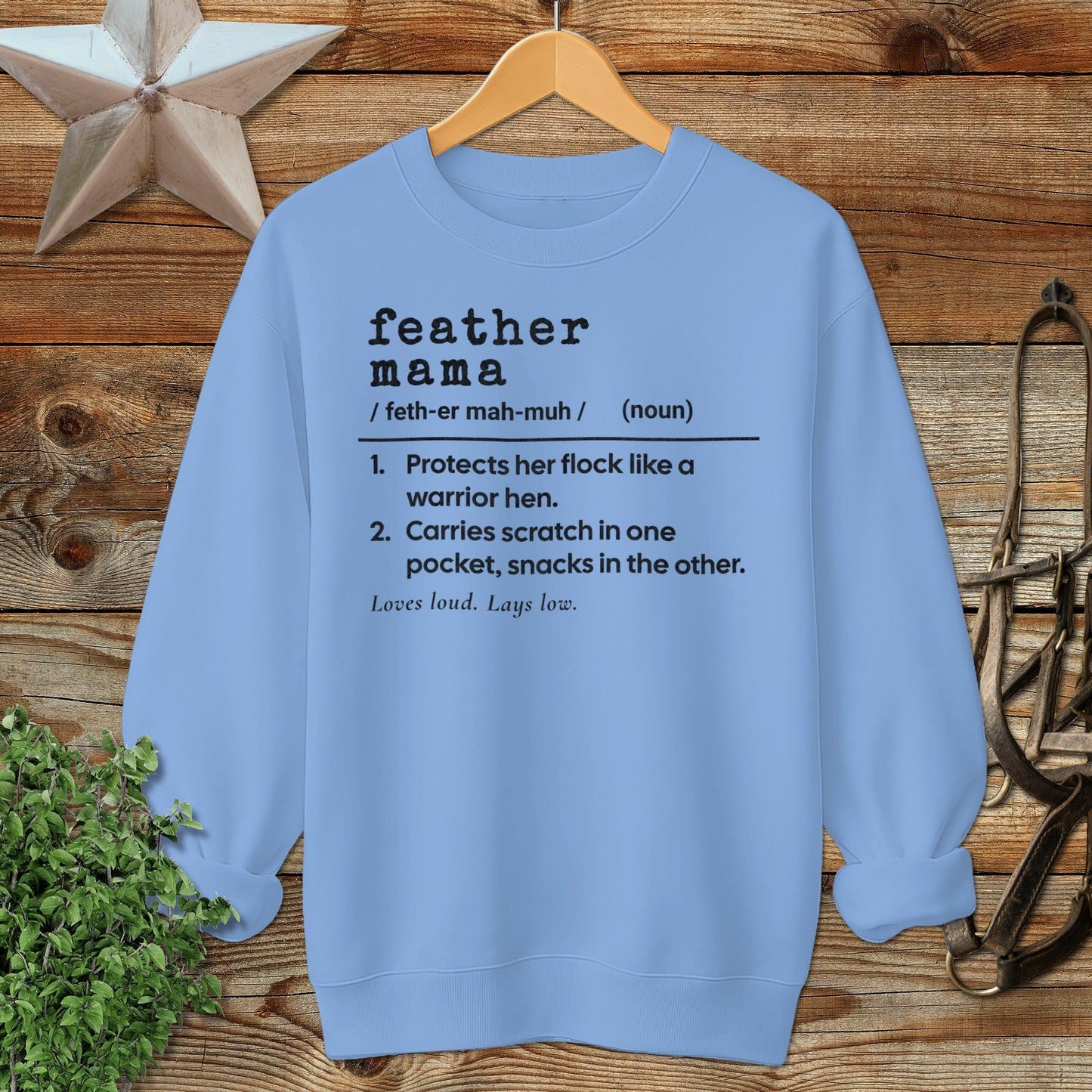 Feather Mama Definition Sweatshirt