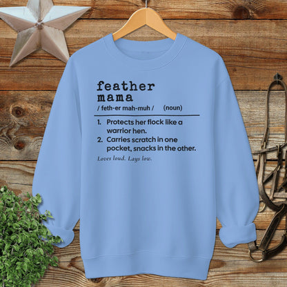 Feather Mama Definition Sweatshirt