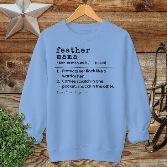Feather Mama Definition Sweatshirt