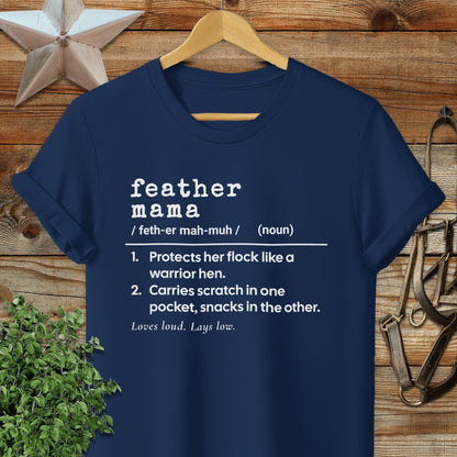 Feather Mama Definition T-shirt
