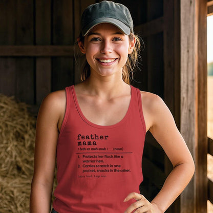 Feather Mama Definition Tank Top