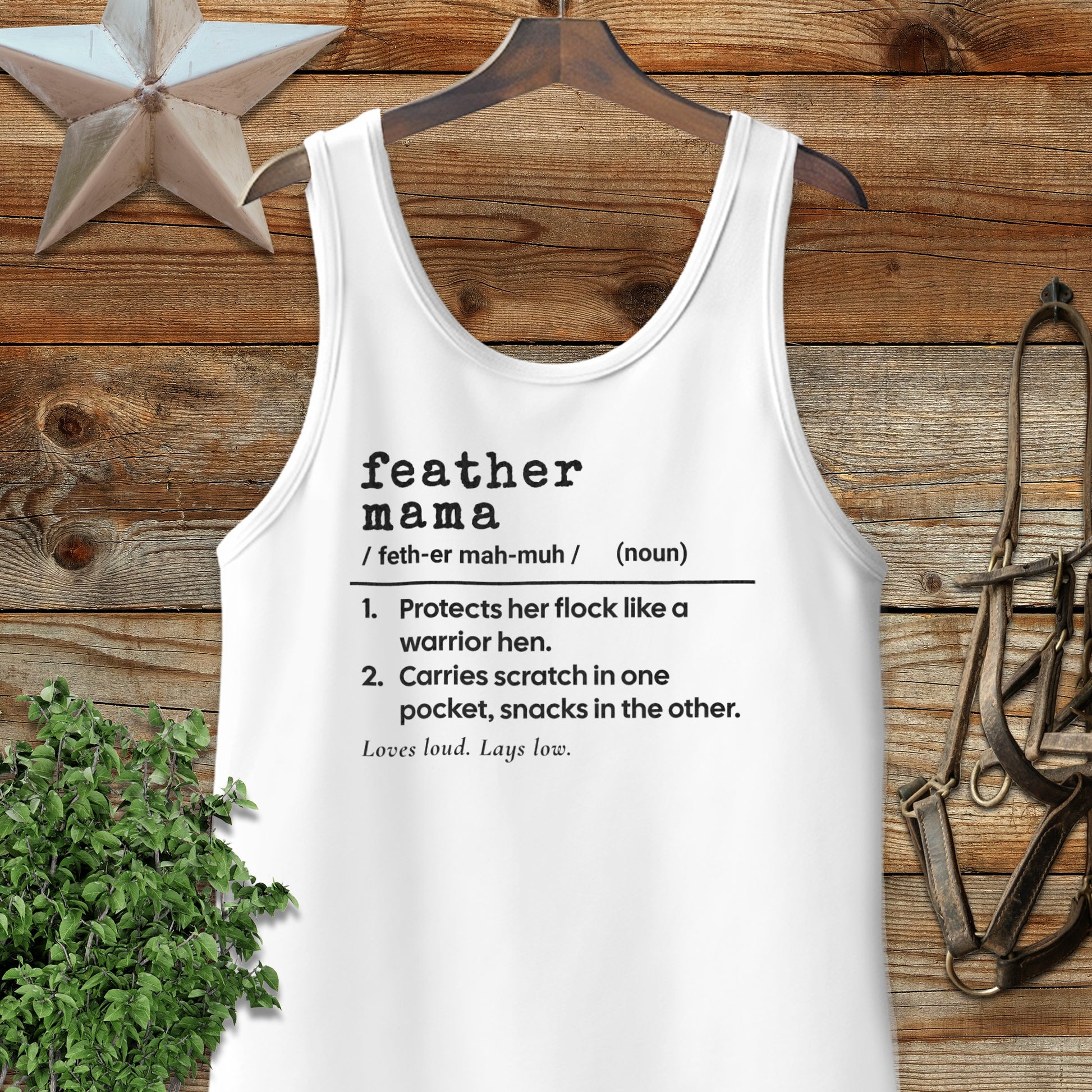 Feather Mama Definition Tank Top