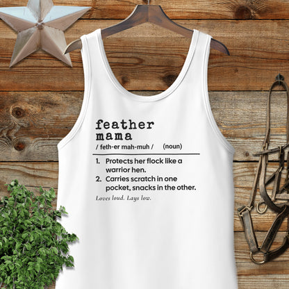 Feather Mama Definition Tank Top