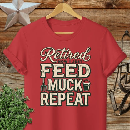 Feed Muck Repeat Softstyle Tee