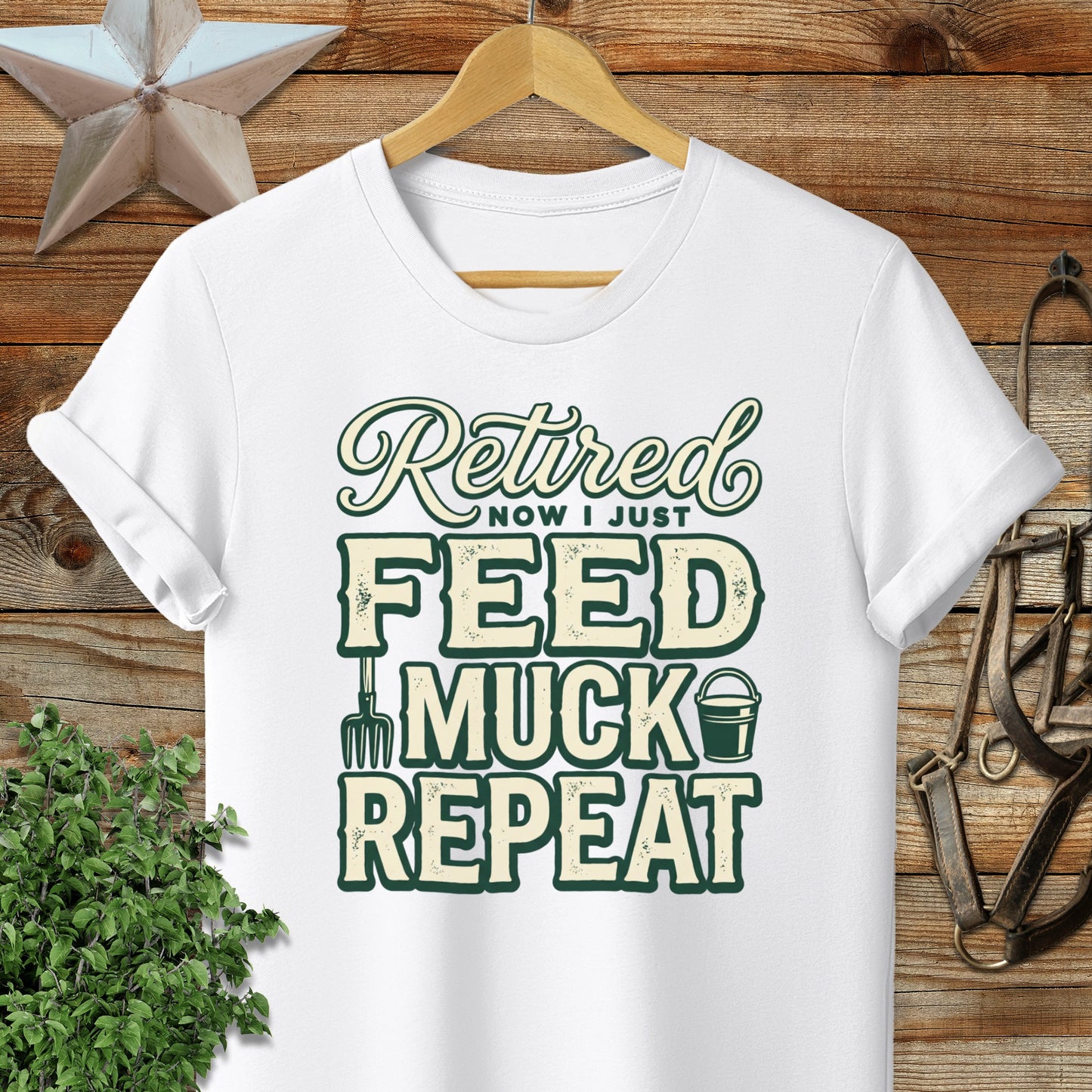 Feed Muck Repeat Softstyle Tee