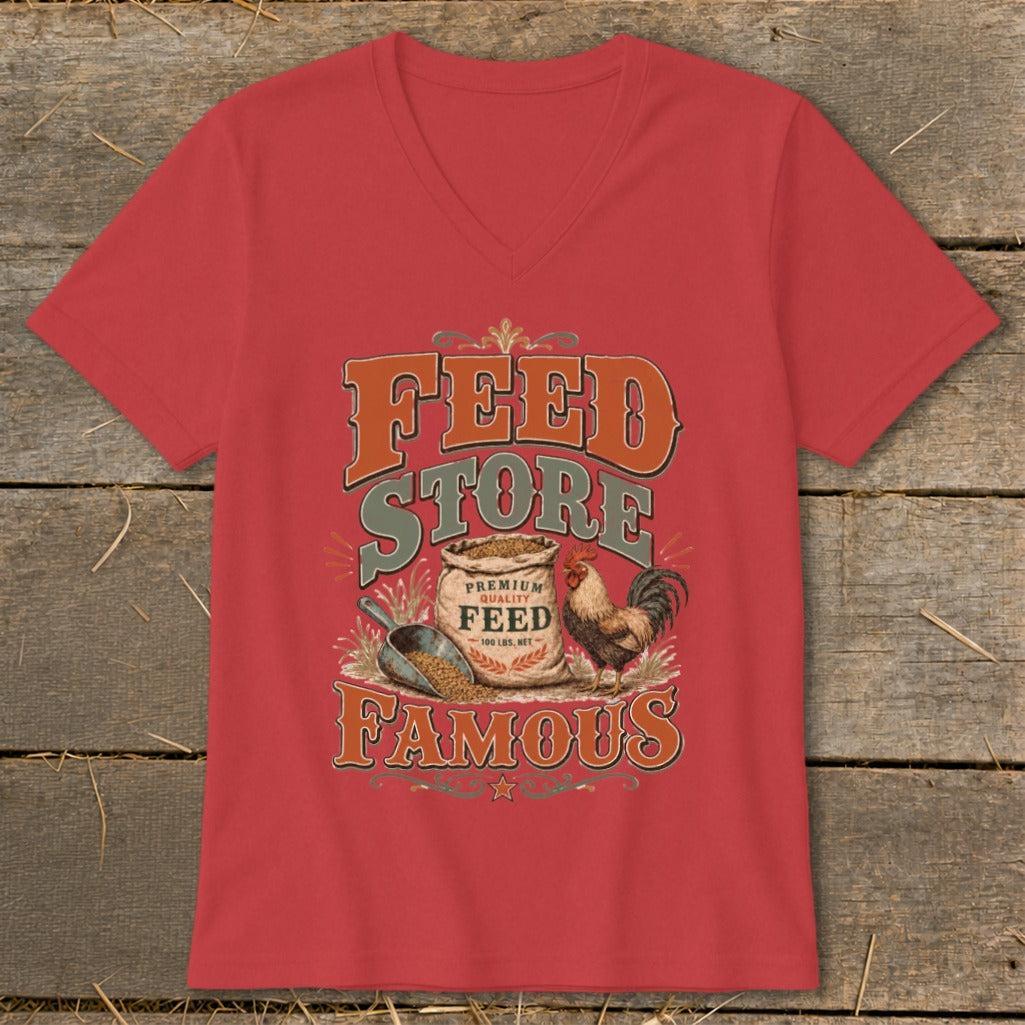 Feed Store Famous V-neck