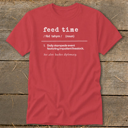 Feed Time Definition Classic Tee