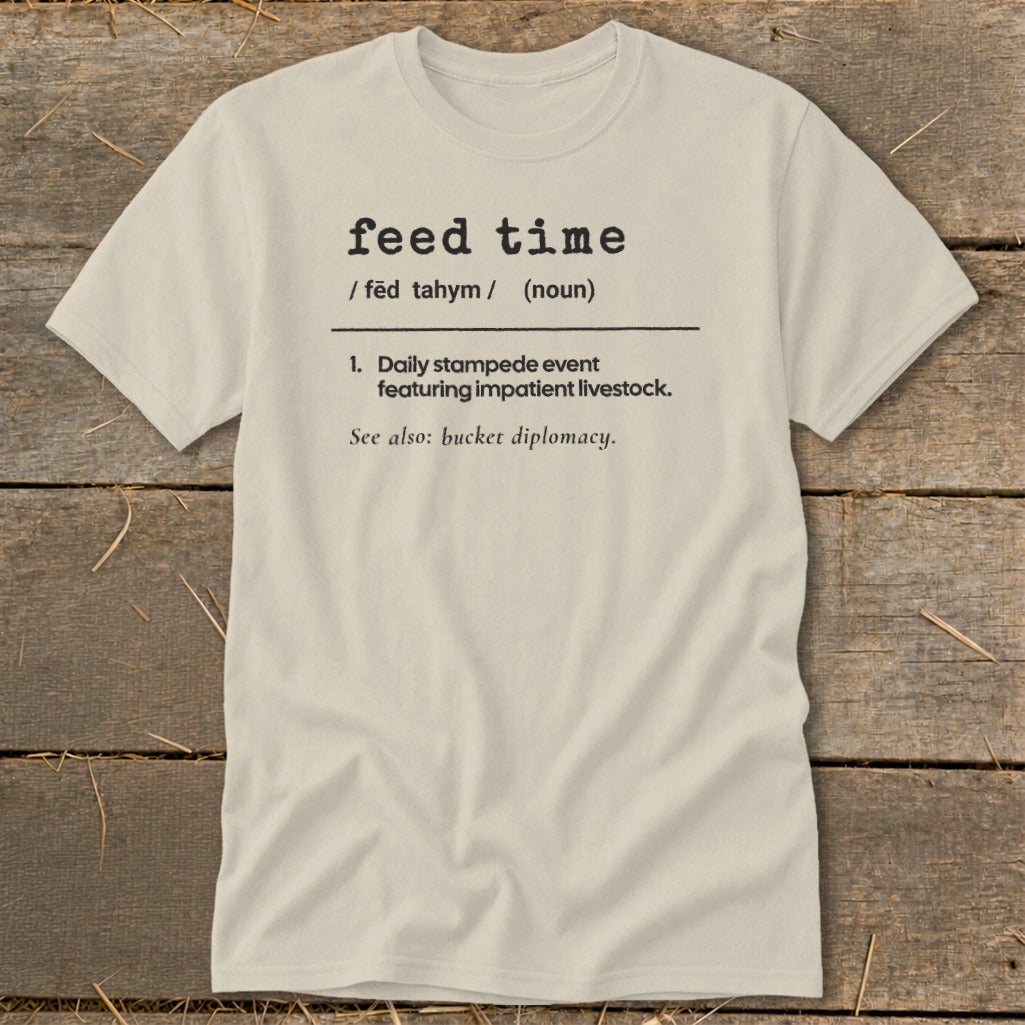 Feed Time Definition Classic Tee